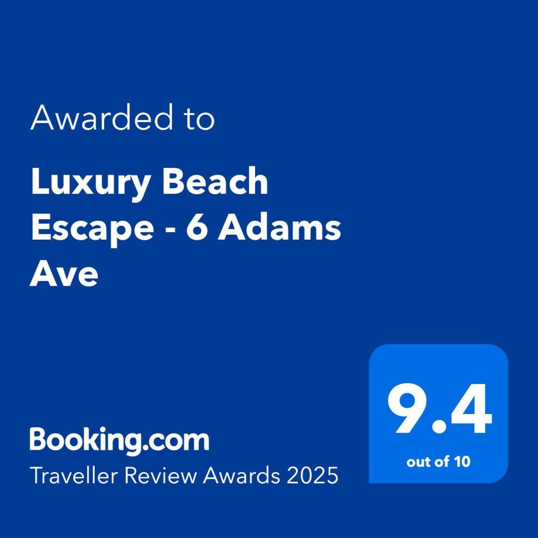 Luxury Beach Escape - 6 Adams Ave Mt Maunganui Маунт Маунгануи Екстериор снимка